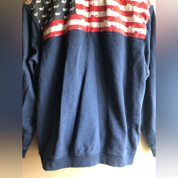 Vinyard Vines Men’s Half Zip Jacket Long Sleeve Sweater Size M - Picture 8 of 13